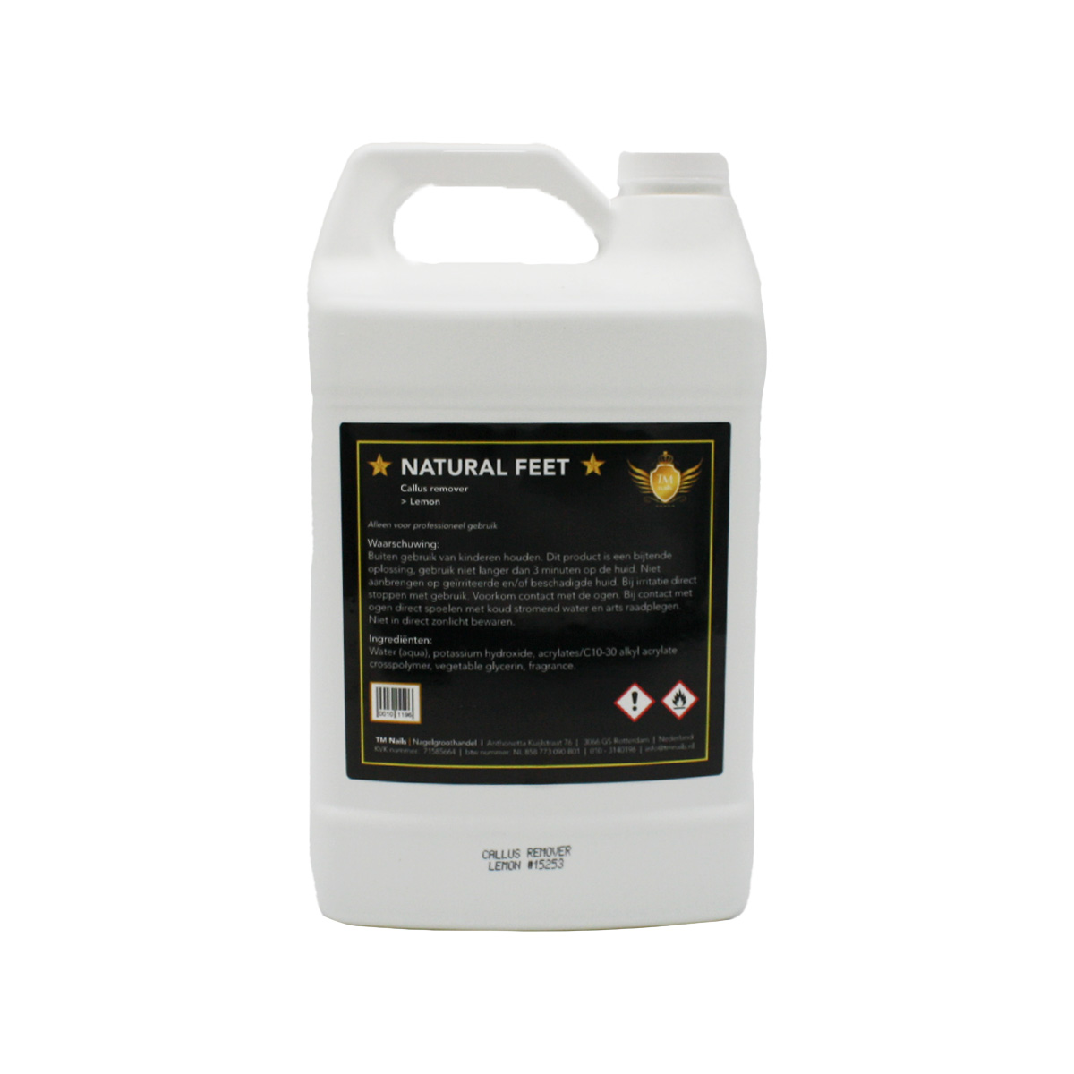 TM Nails | Natural Feet Lemon 1 gallon - Afbeelding 2