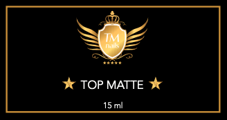 TM Nails | Top matte 15 ml | TPO FREE