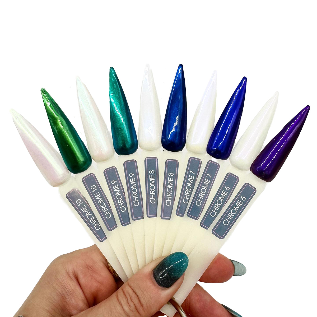 TM Nails | Chromepoeder 2 - Afbeelding 5